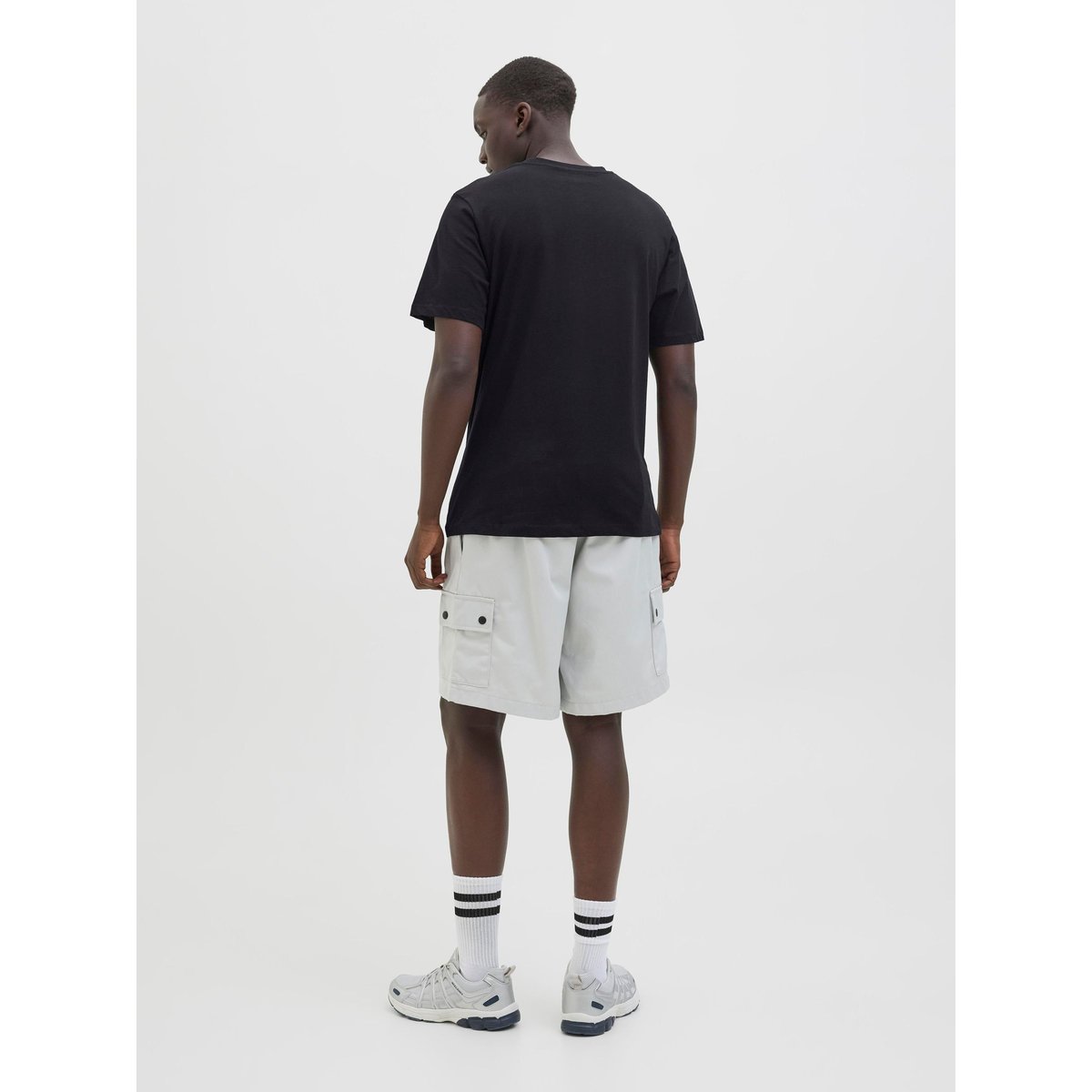 T-Shirt noire - black, JACK & JONES