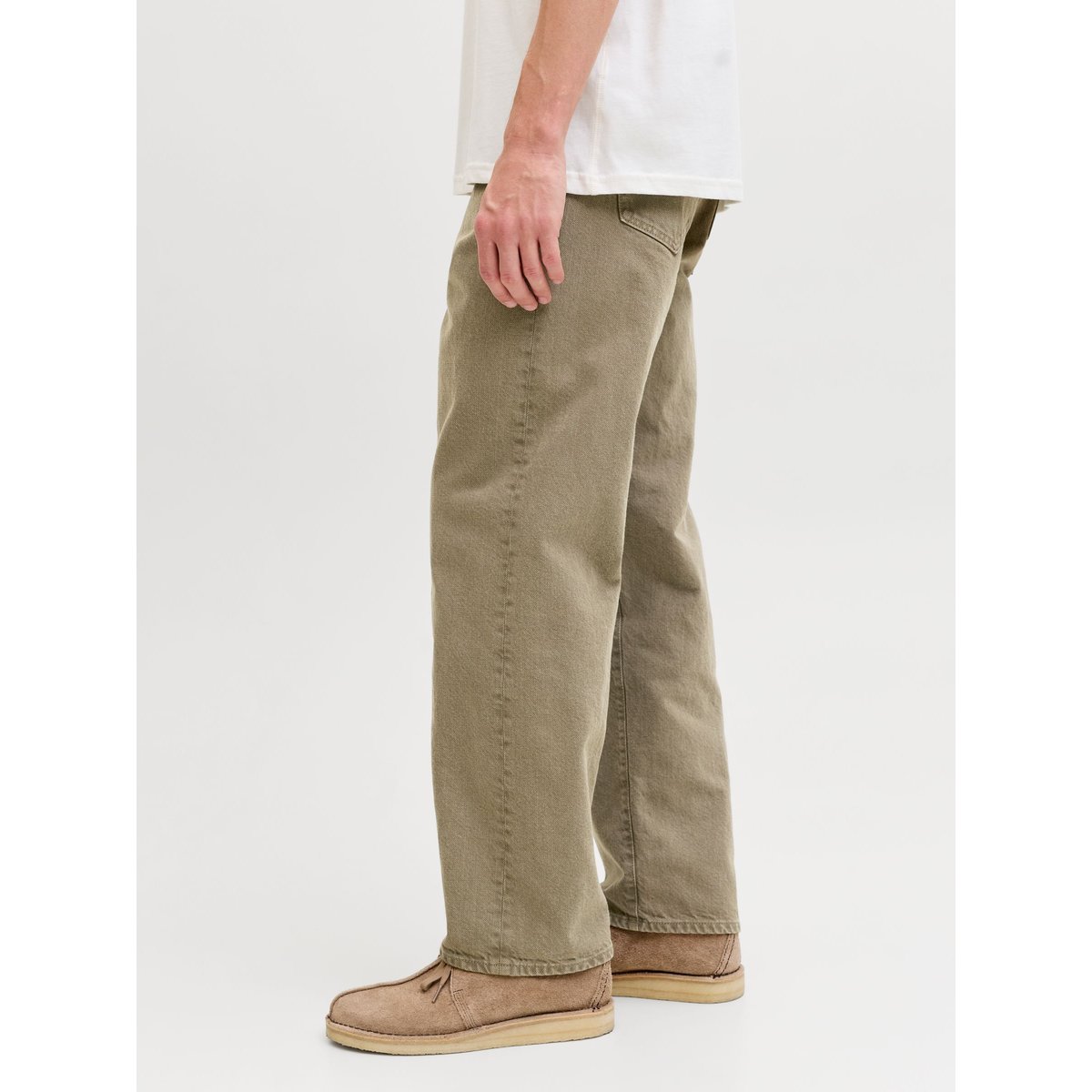 Jean À Coupe Loose covert green, JACK & JONES