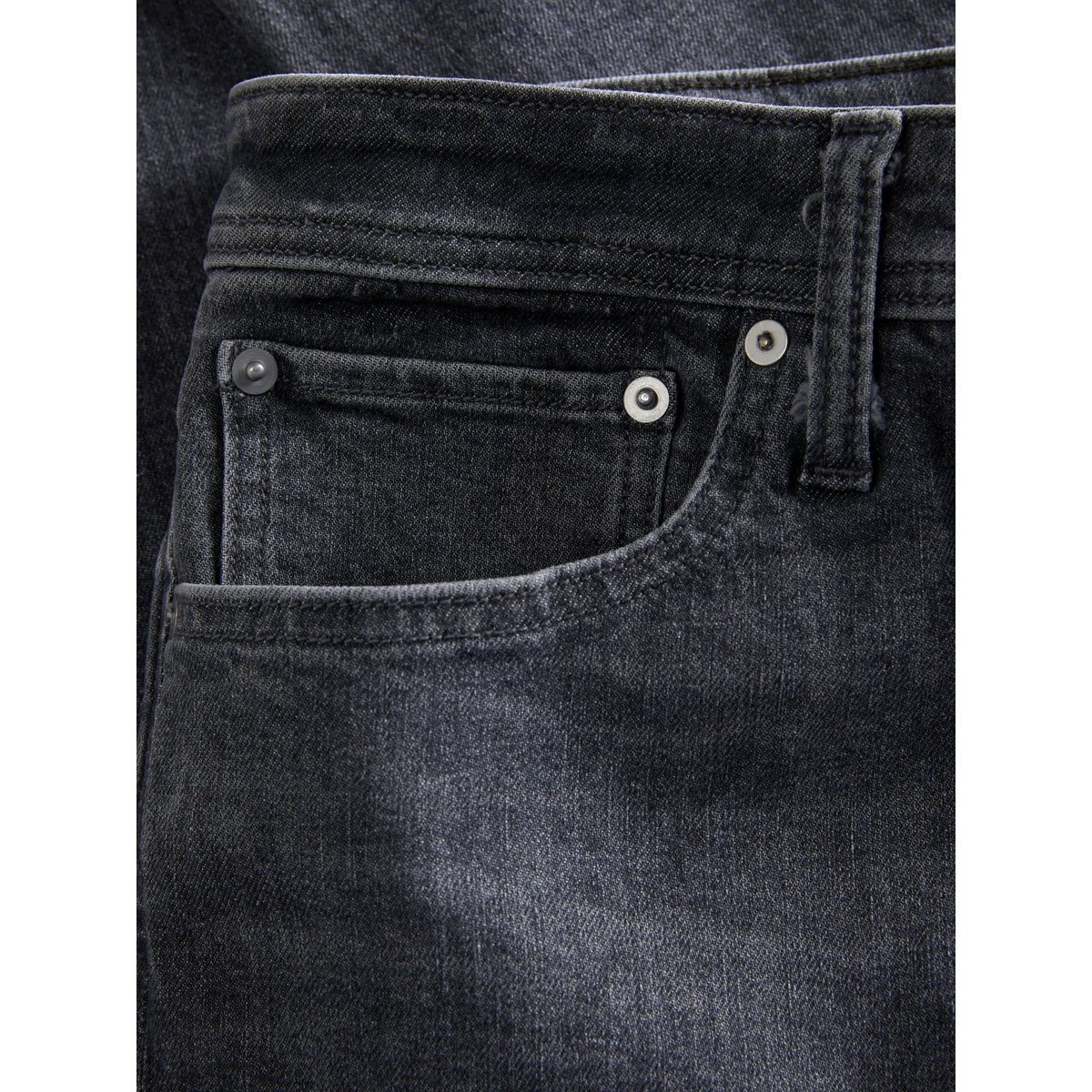 Jean Coupe Tapered grey denim, aprel