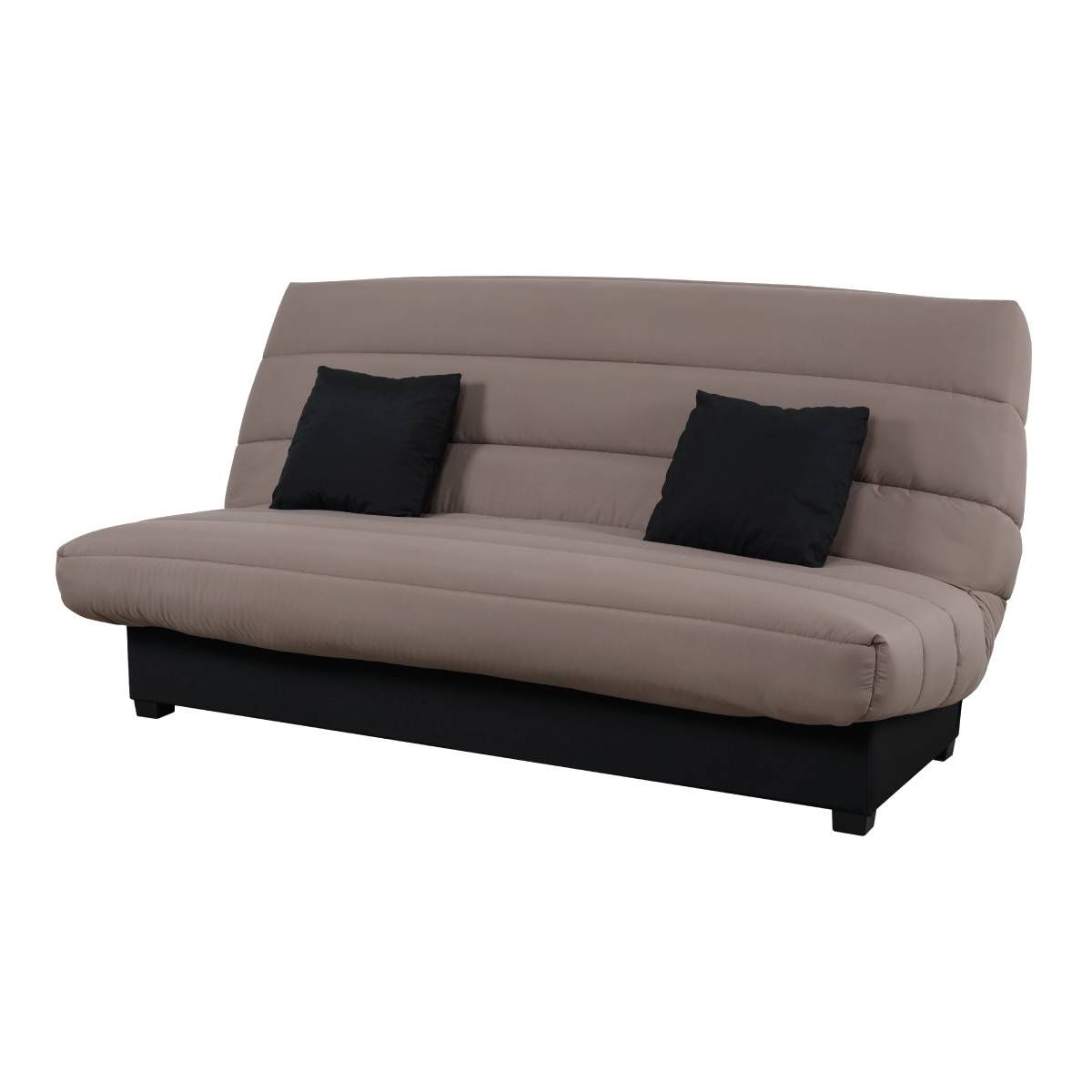 Banquette CC CHAUMONT 130x190, gris taupe, RELAXIMA