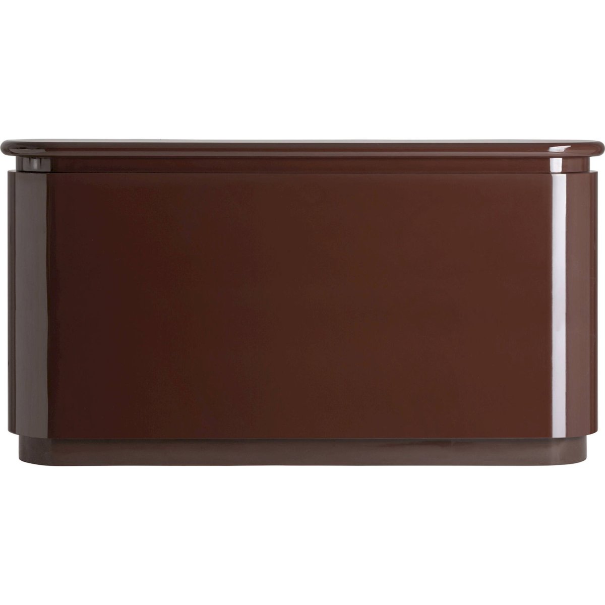 Comptoir de bar en bois marron brillant, RECOLLECTION