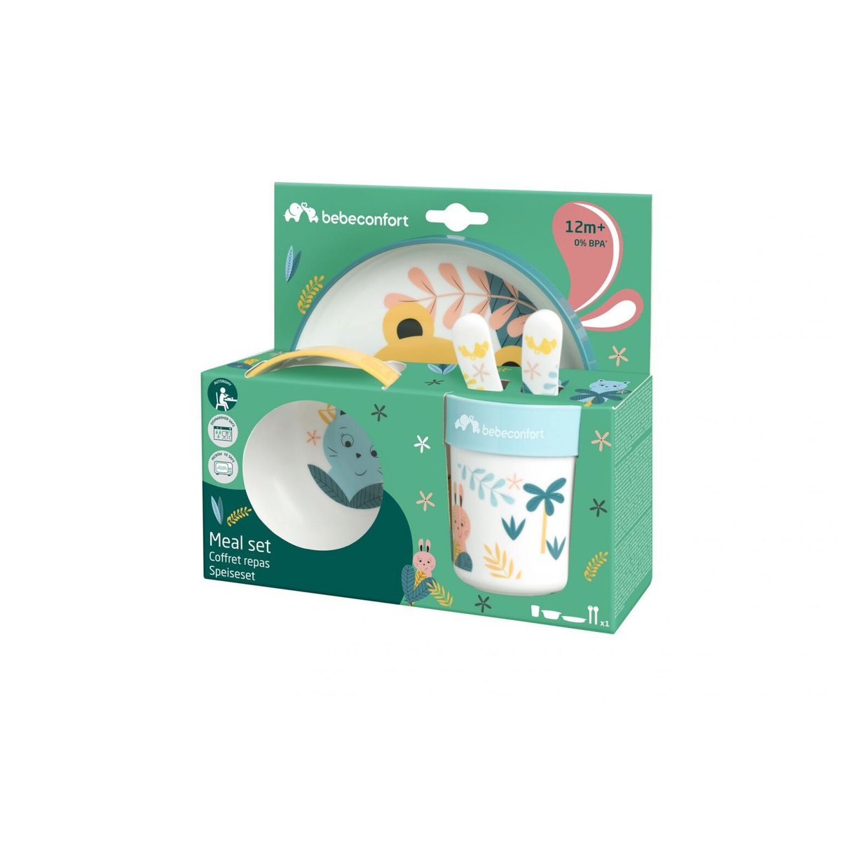 Coffret repas bébé Little Buddies little buddies, BEBECONFORT