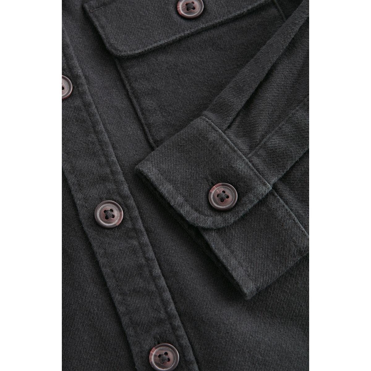 Surchemise unie noir, NEXT