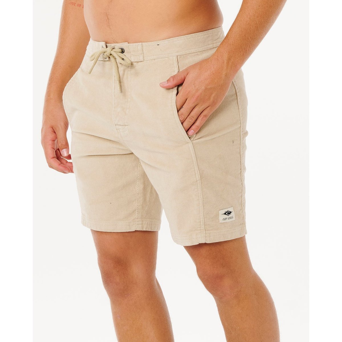 Short Classic SURF en velours côtelé os, RIP CURL
