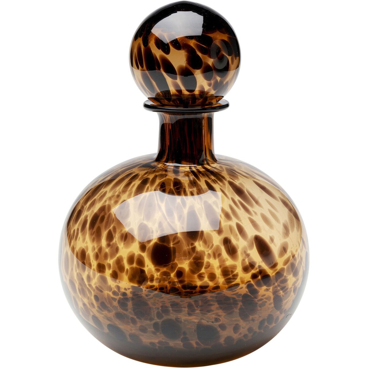 Carafe en verre, CARAMEL marron, KARE DESIGN