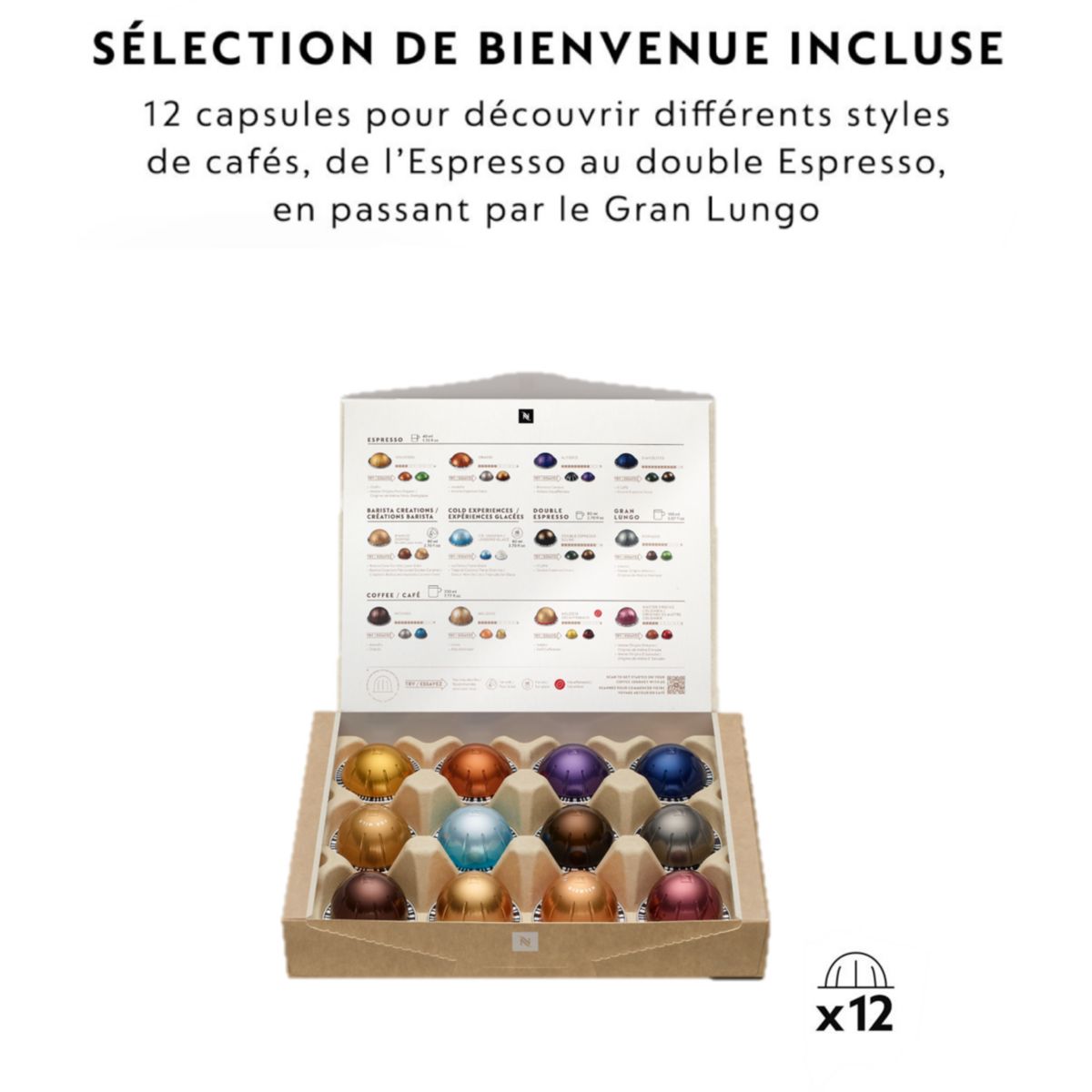 Nespresso Vertuo POP + Aeroccino STARBUCKS couleur unique, DELONGHI