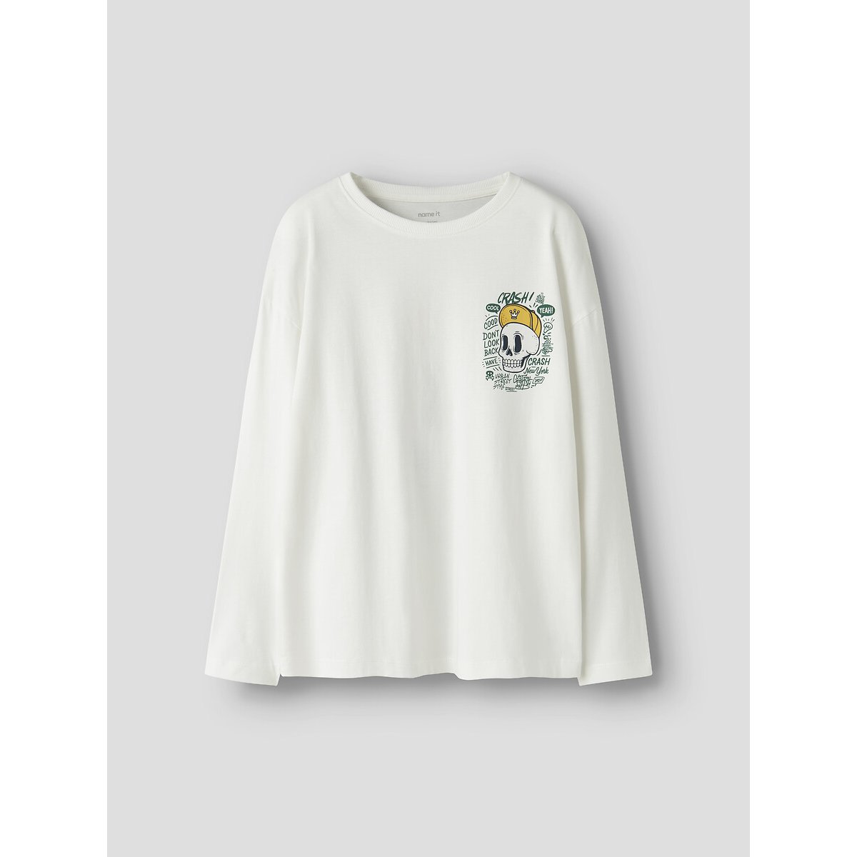 T-shirt manches longues ecru, NAME IT