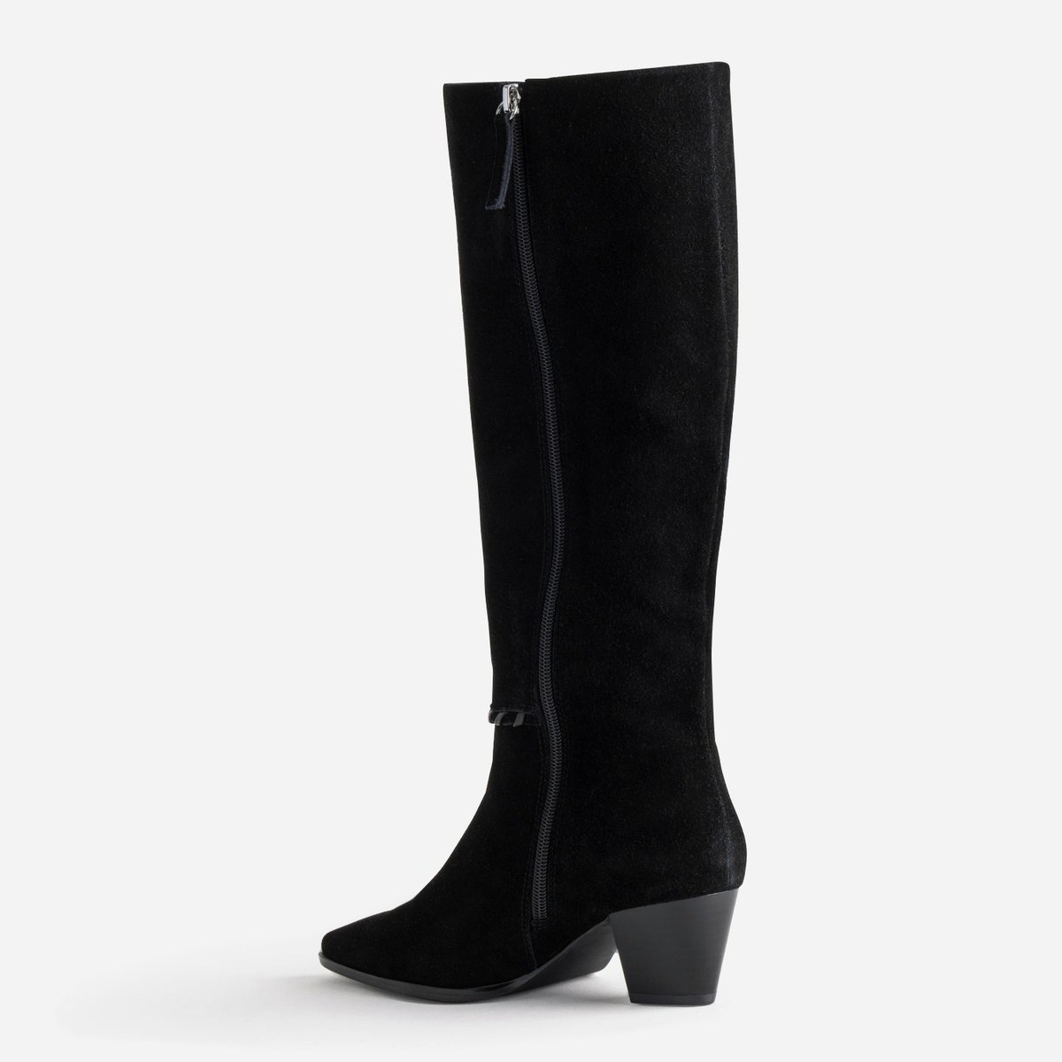 Botte À Talon en cuir MALIKA noir, ERAM