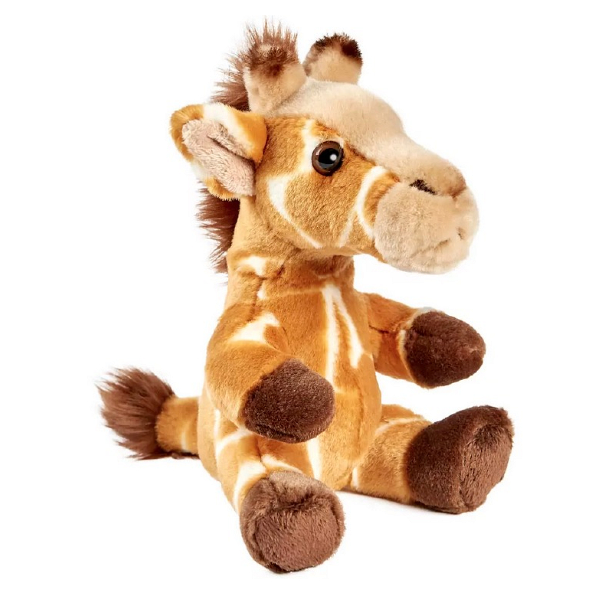 Peluche Girafe Têtabizous - 17cmH couleur unique, ANIMA