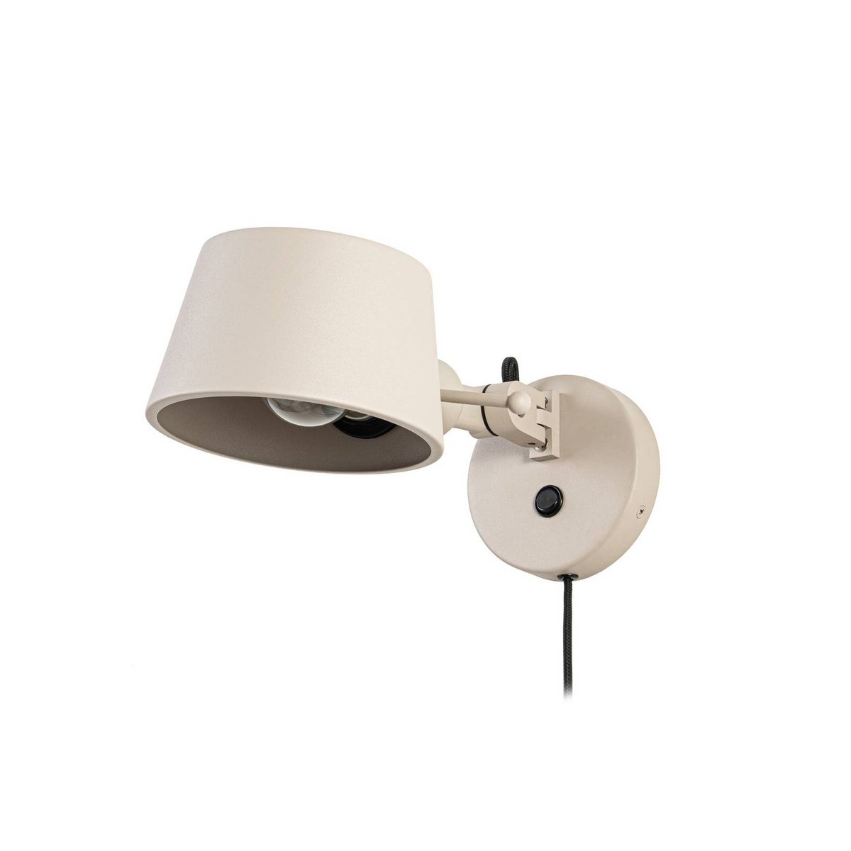 Applique en métal moderne, Silka beige, LUCANDE