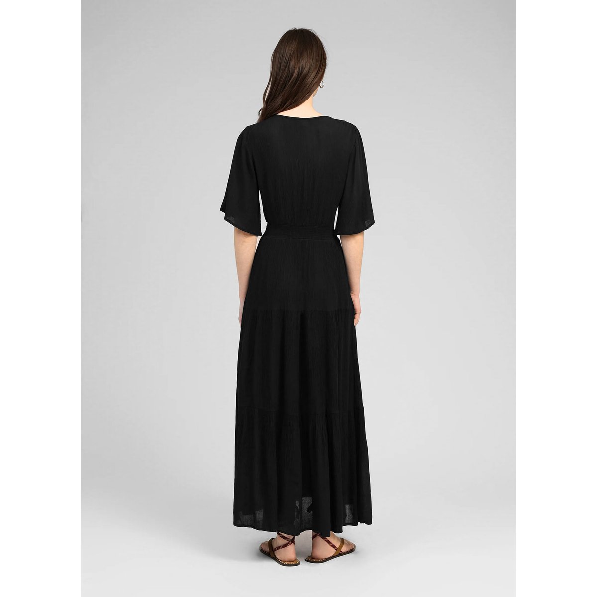 Robe Longue OSUNCHALA noir, AN'GE