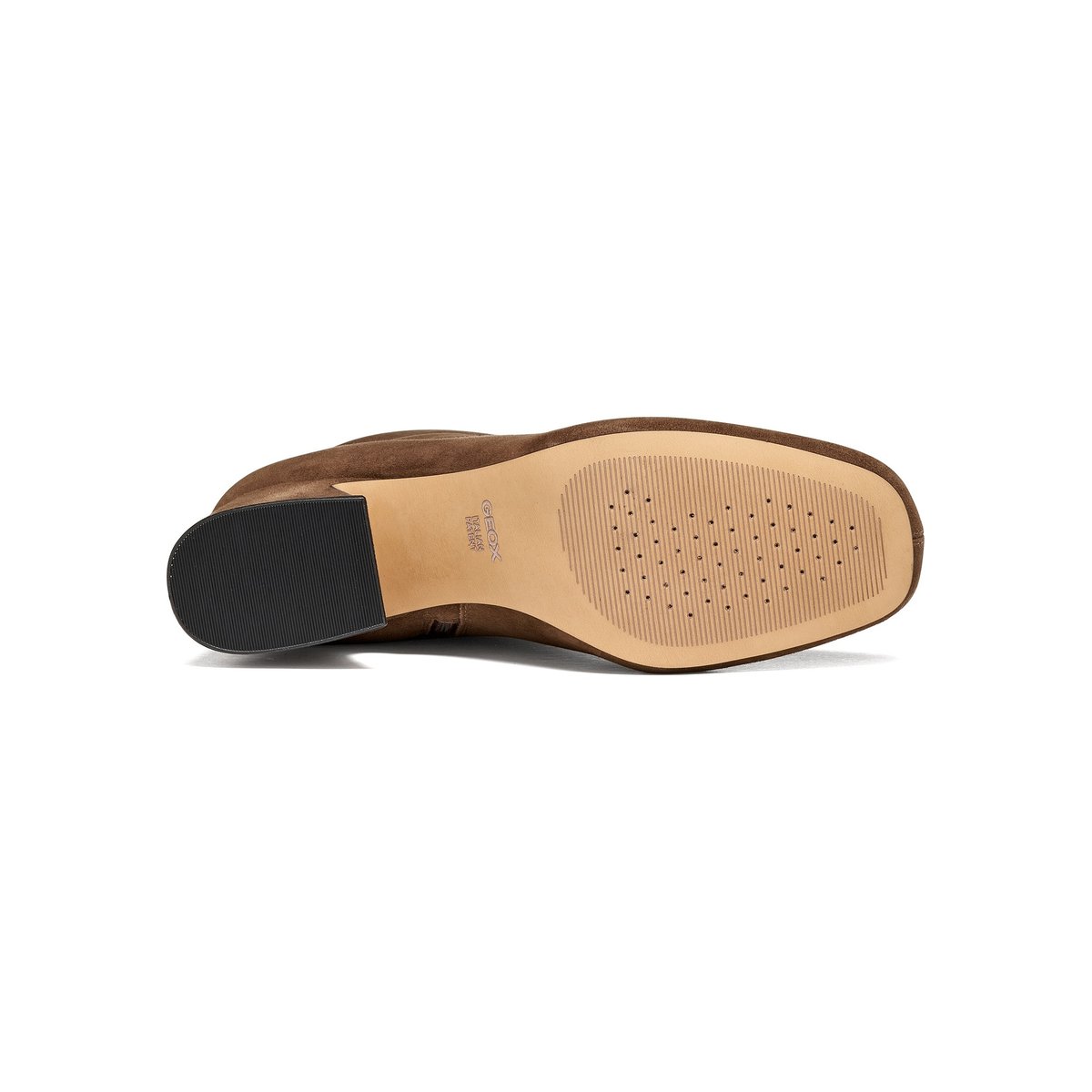 Bottines en cuir suède, KALIDINE marron foncé, GEOX