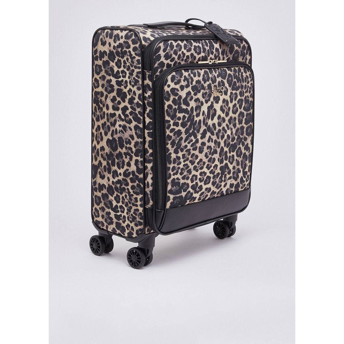 Trolley à imprimé animalier noir animalier, LIU JO