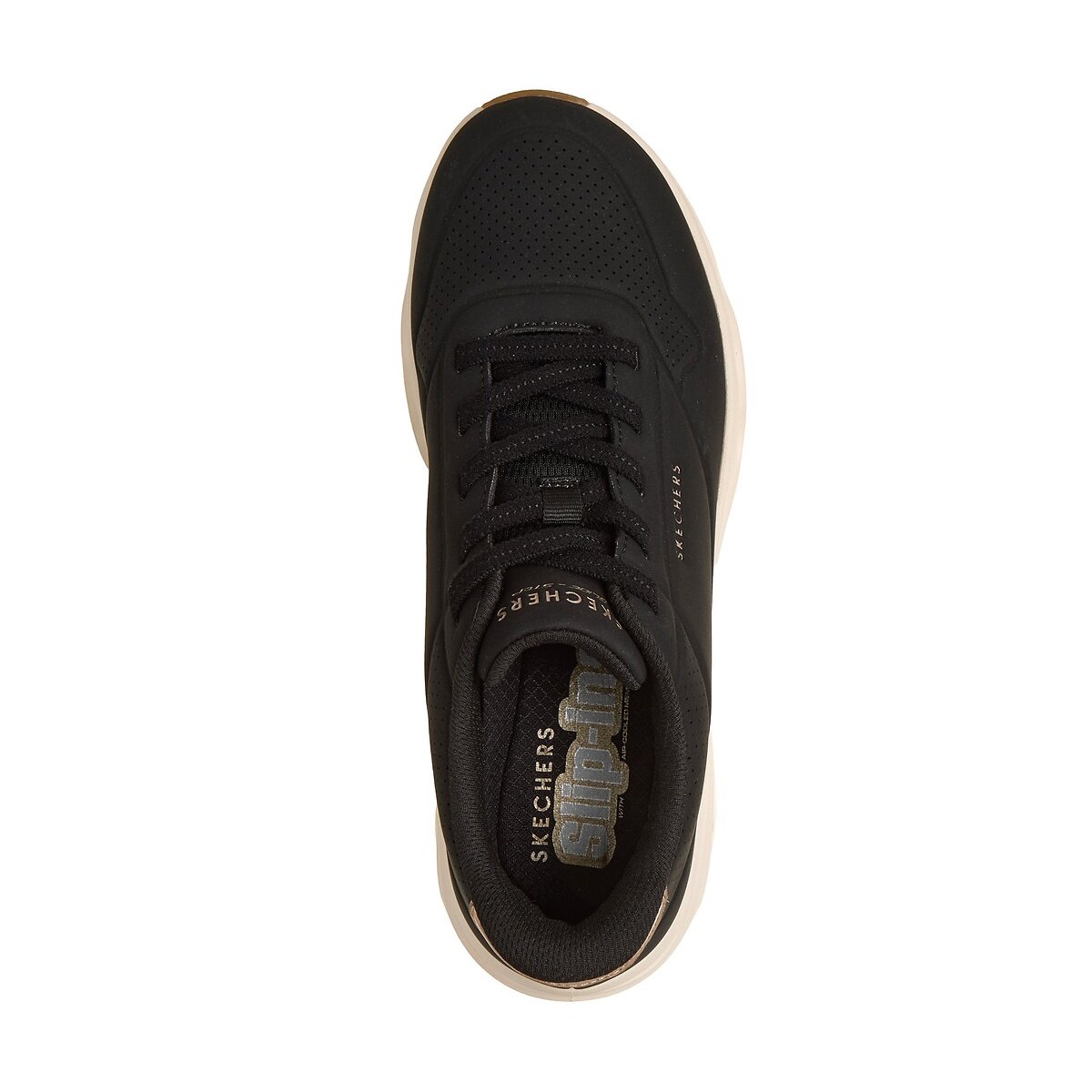 Sneakers Slip-Ins: Uno Glide-Step - Glide On Air zwart, SKECHERS