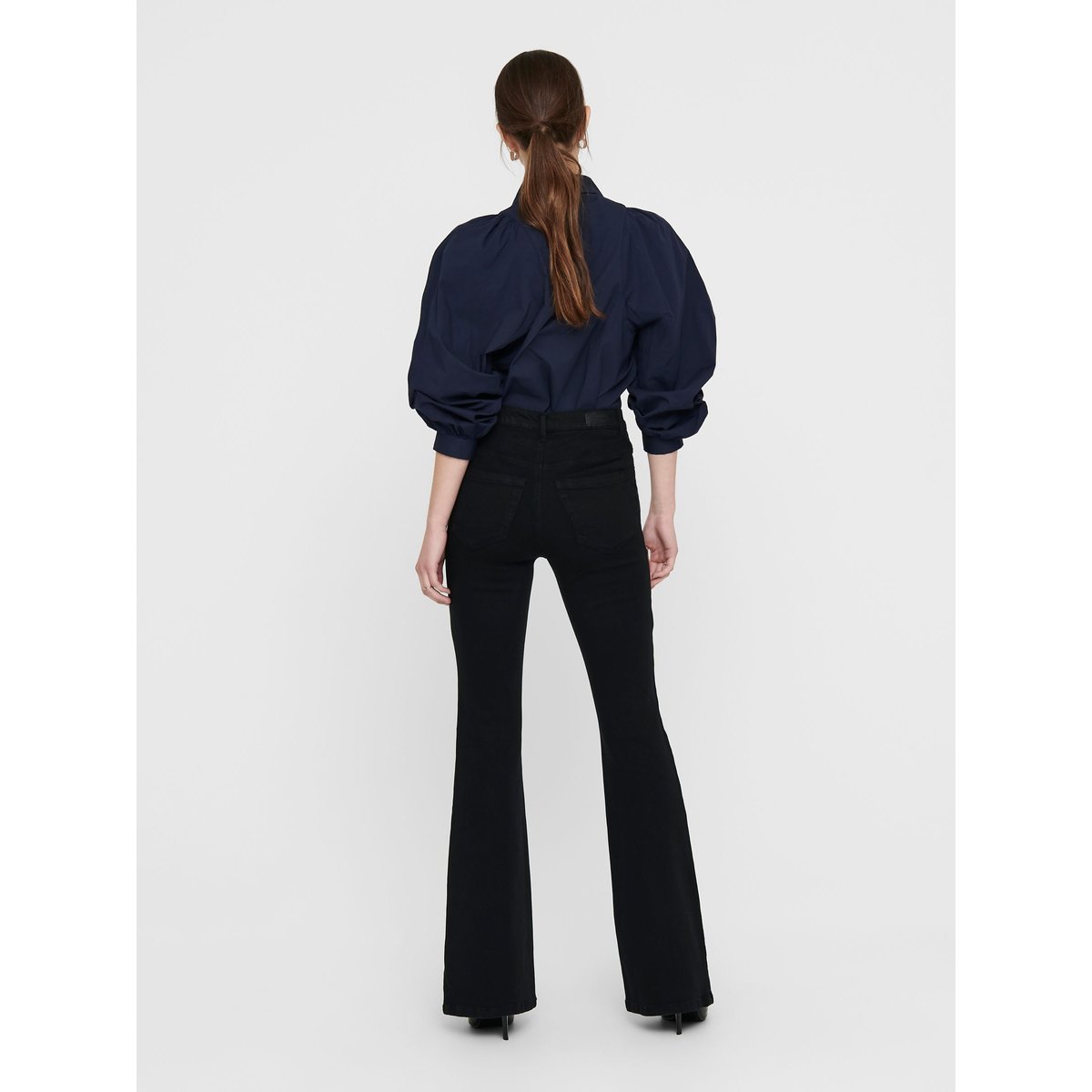 Jean Flared black denim, ONLY