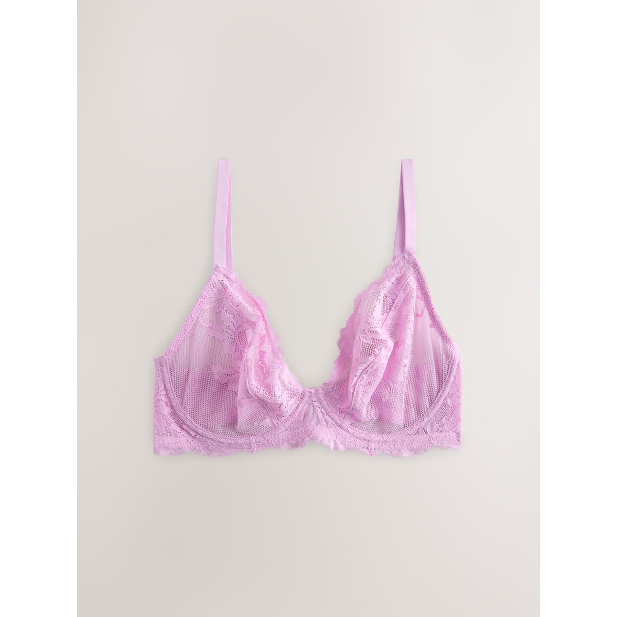 Soutien-gorge en dentelle, lot de 3 mauve/pêche/bleu, NEXT