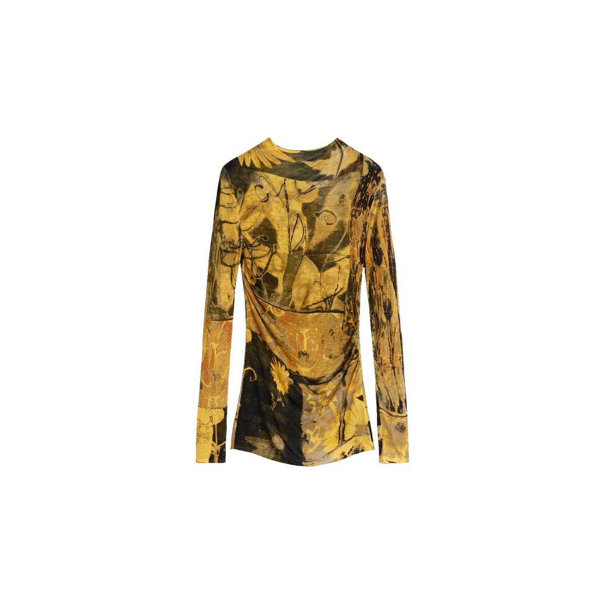 Pull fin imprimé vert, DESIGUAL