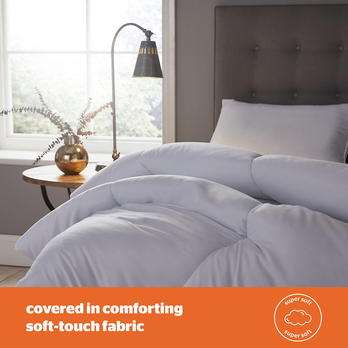 Warm and Cosy 13.5 Tog Duvet white, SILENTNIGHT