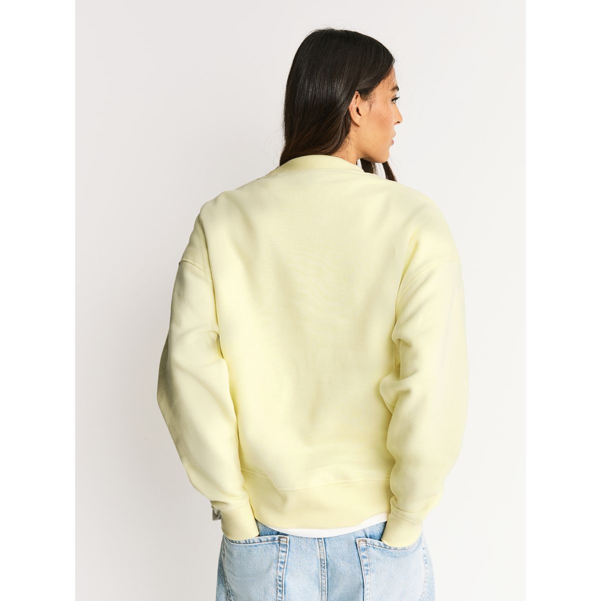 Sweat ras du cou basique ultra doux, lot de 2 brun chocolat/jaune beurre, NEXT