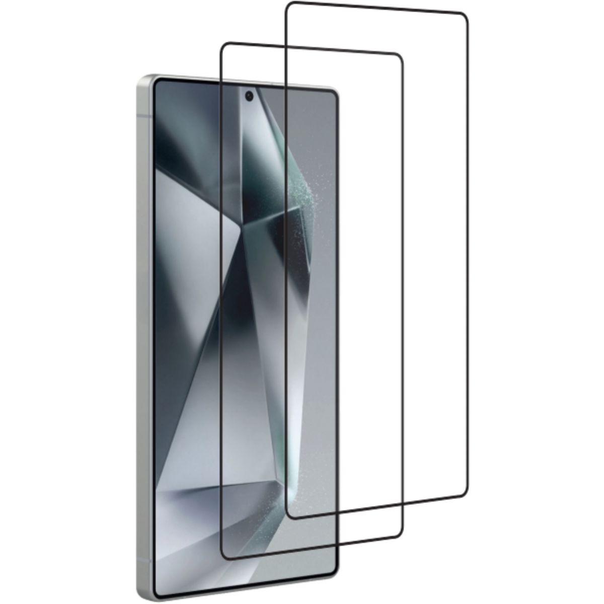 Protège écran Samsung S25 Ultra verre trempé couleur unique, ESSENTIEL B