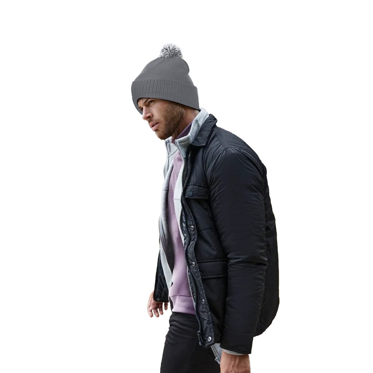 Bonnet gris foncé, BEECHFIELD