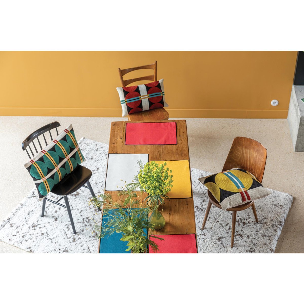 Tapis Albane neige, VIVARAISE