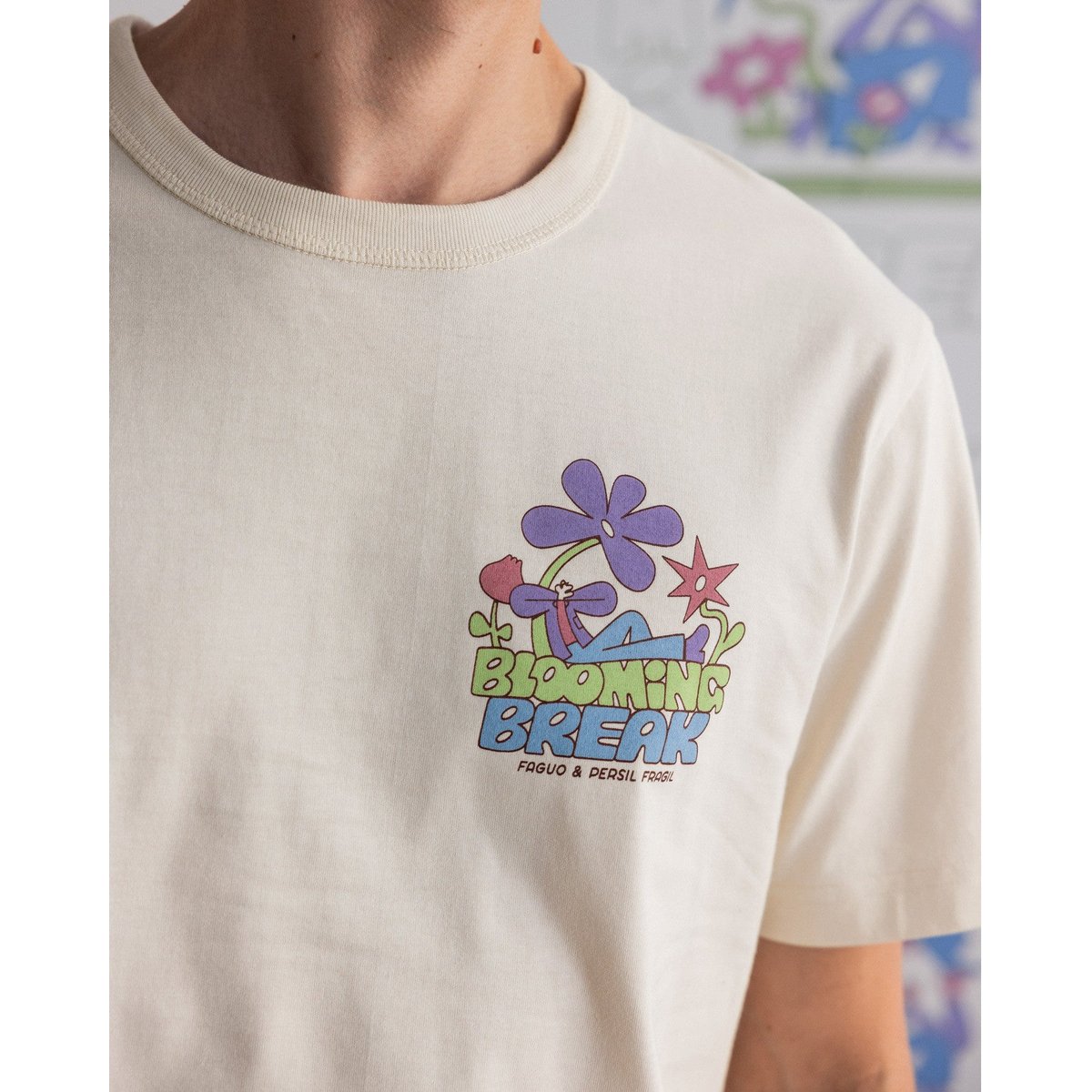 T-shirt LUGNY écru, FAGUO