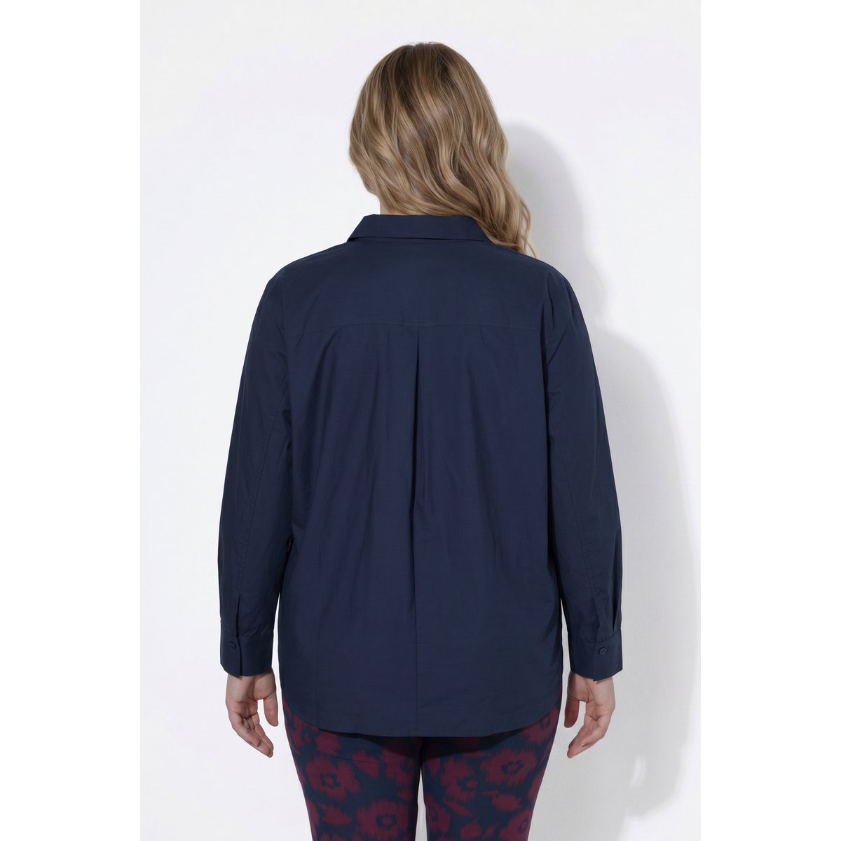 Chemisier en coton bio marine, ULLA POPKEN