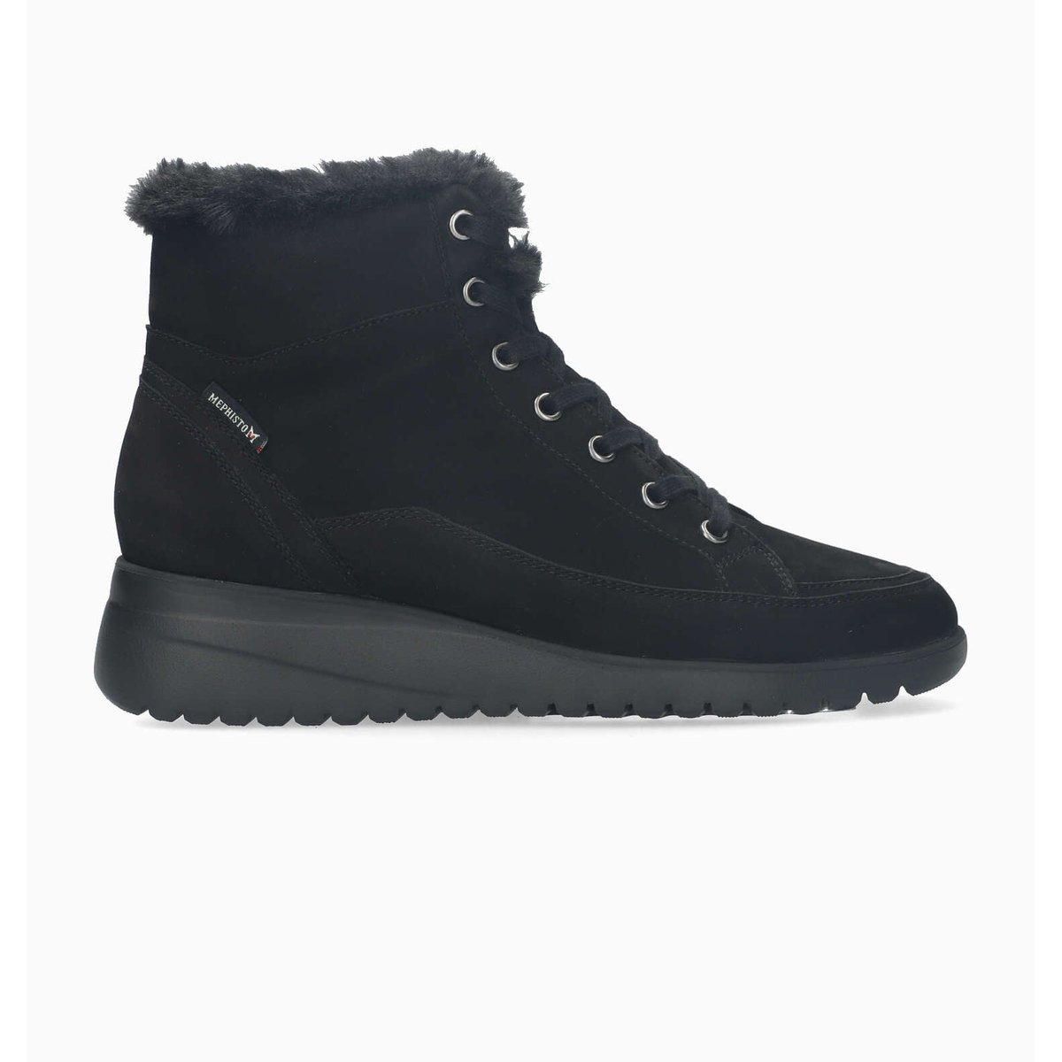 Bottines en cuir ILKA noir p5140595, MEPHISTO