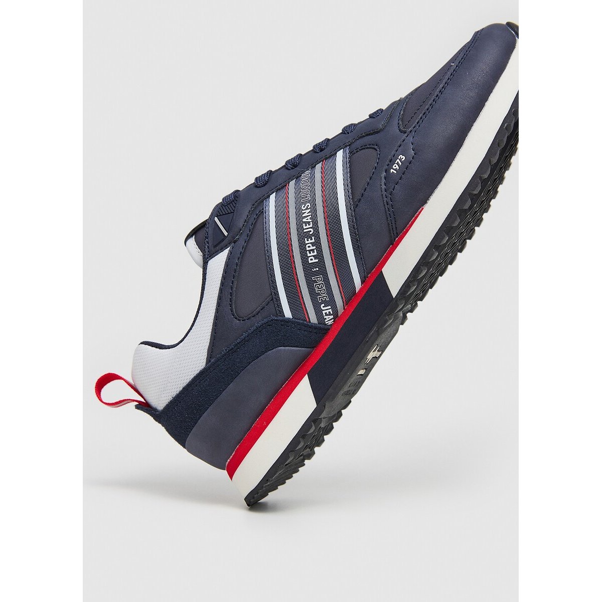 Baskets basses Dublin Young M bleu, PEPE JEANS