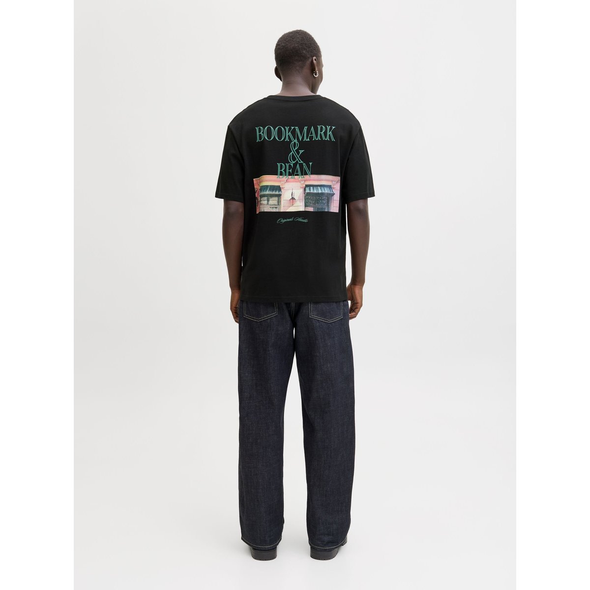 T-Shirt black 1, JACK & JONES
