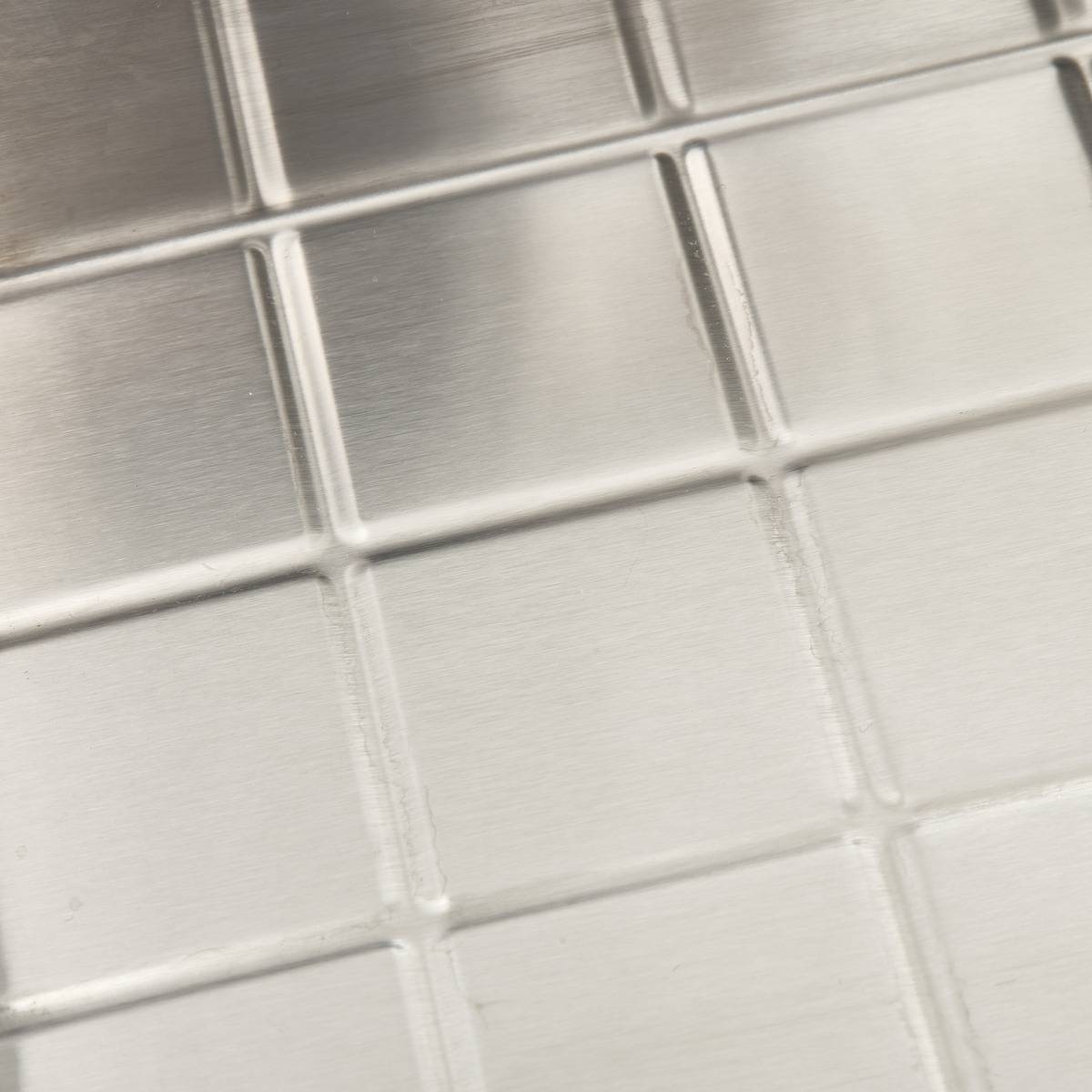 Moule pour number cake 31,6x18,5x5,5cm en inox ANNIVERSAIRE argent, 5FIVE SIMPLY SMART