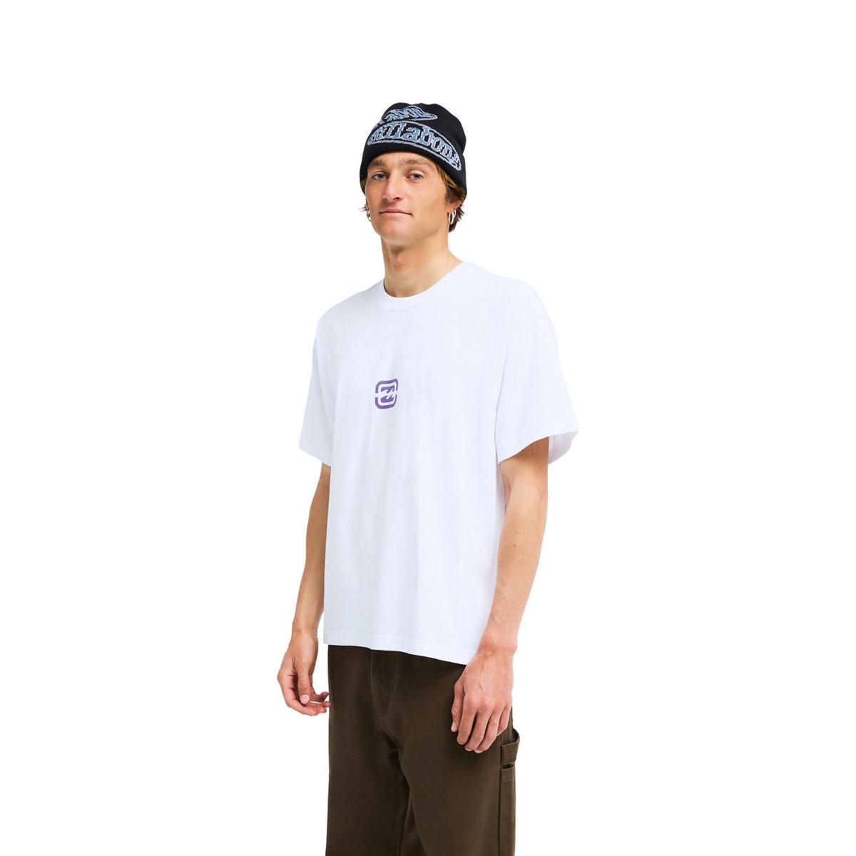 T shirt manches courtes BRACKET OG blanc white, BILLABONG