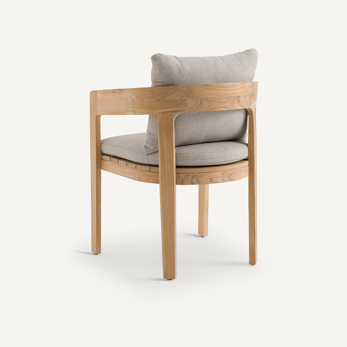 Fauteuil de table en teck, Juanpi naturel, AM.PM