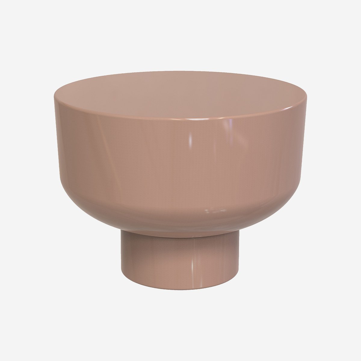 Table basse LIVIO marron, HABITAT