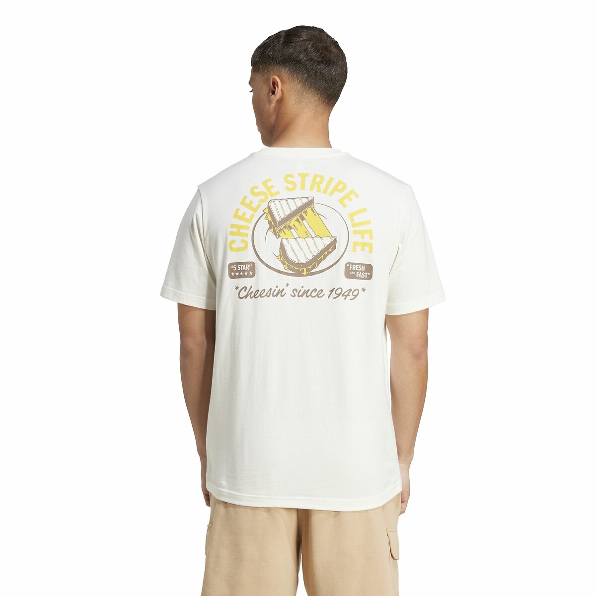 Graphic Short Sleeve T-Shirt off-white, ADIDAS SPORTSWEAR