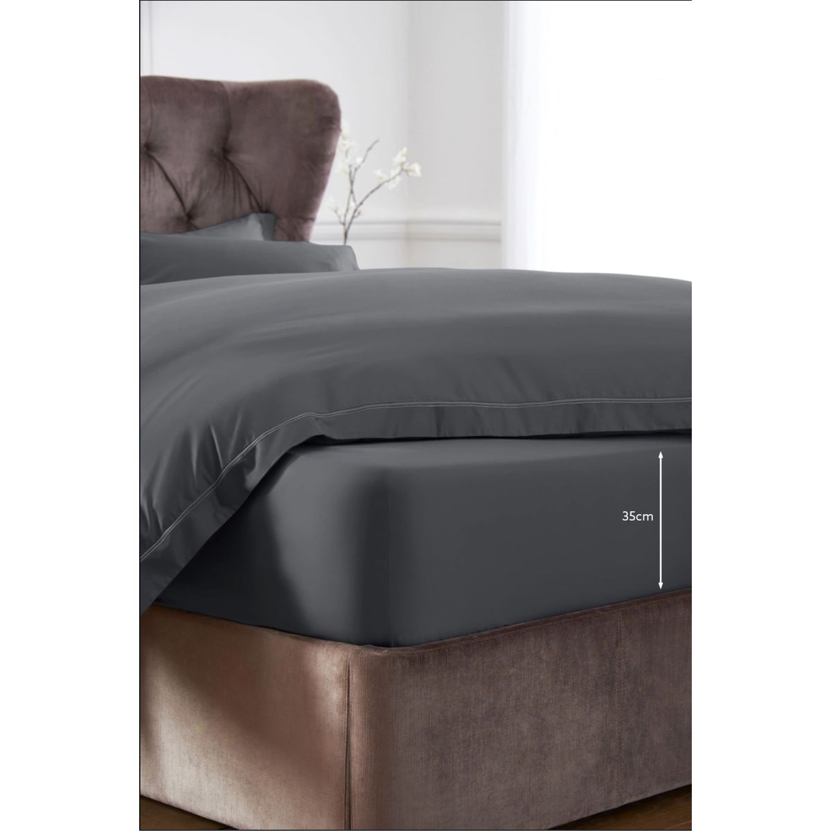 Drap profond gris, NEXT