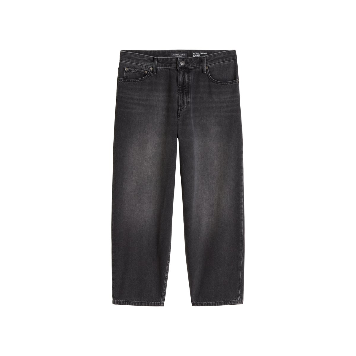 Jeans modèle Tammo relaxed en coton biologique certifié gris, MARC O'POLO