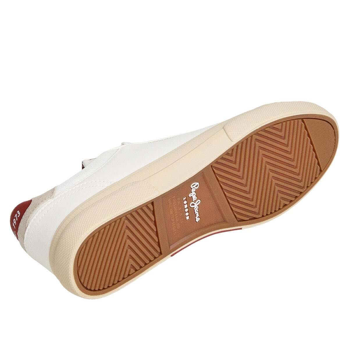 Kenton - Sneakers Classiques Avec Détails En Daim blanc ivoire, PEPE JEANS