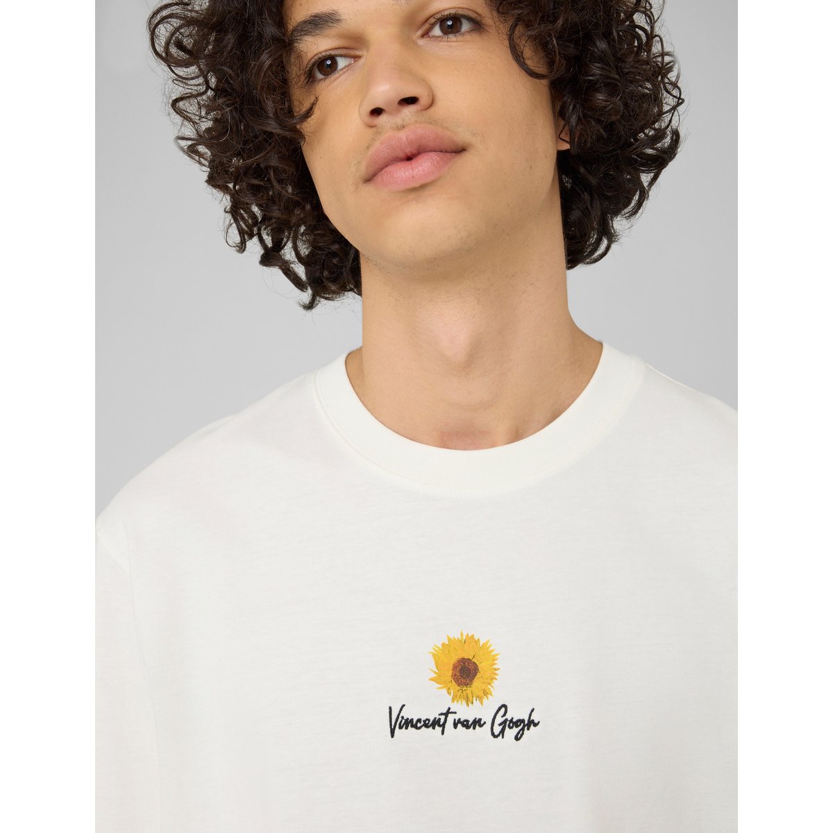 T-shirt licence van gogh blanc écru, BZB