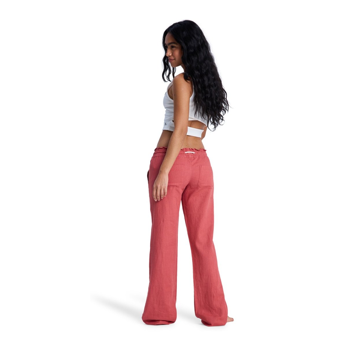 Pantalon léger OCEANSIDE. rose marsala, ROXY