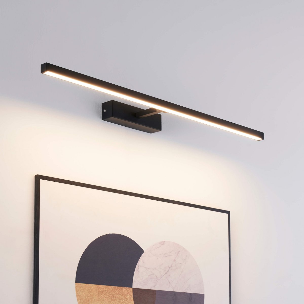 Applique tableau en aluminium - XENIA noir, KOSILUM
