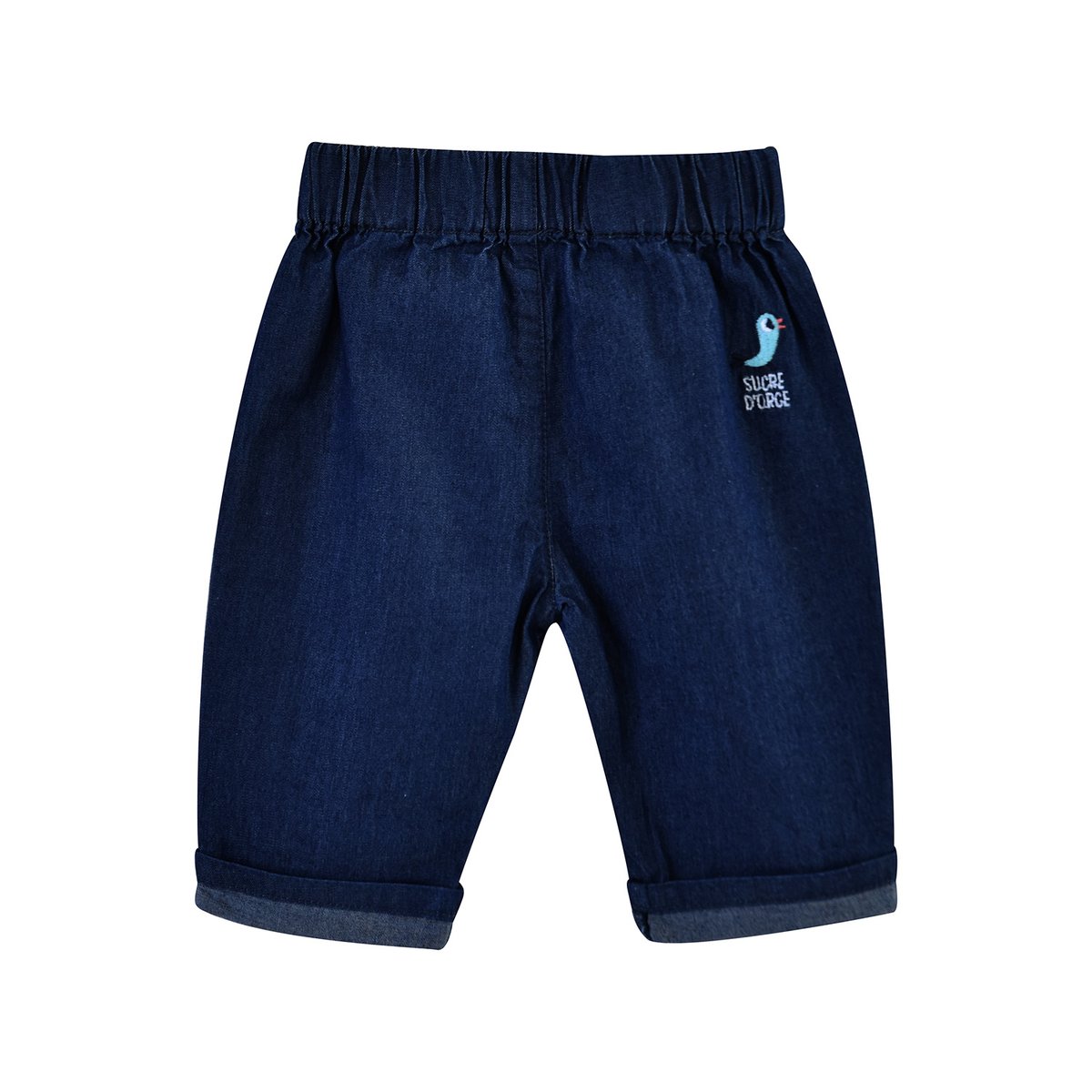 Ensemble t-shirt pantalon erwin jean naissance bleu, SUCRE D'ORGE