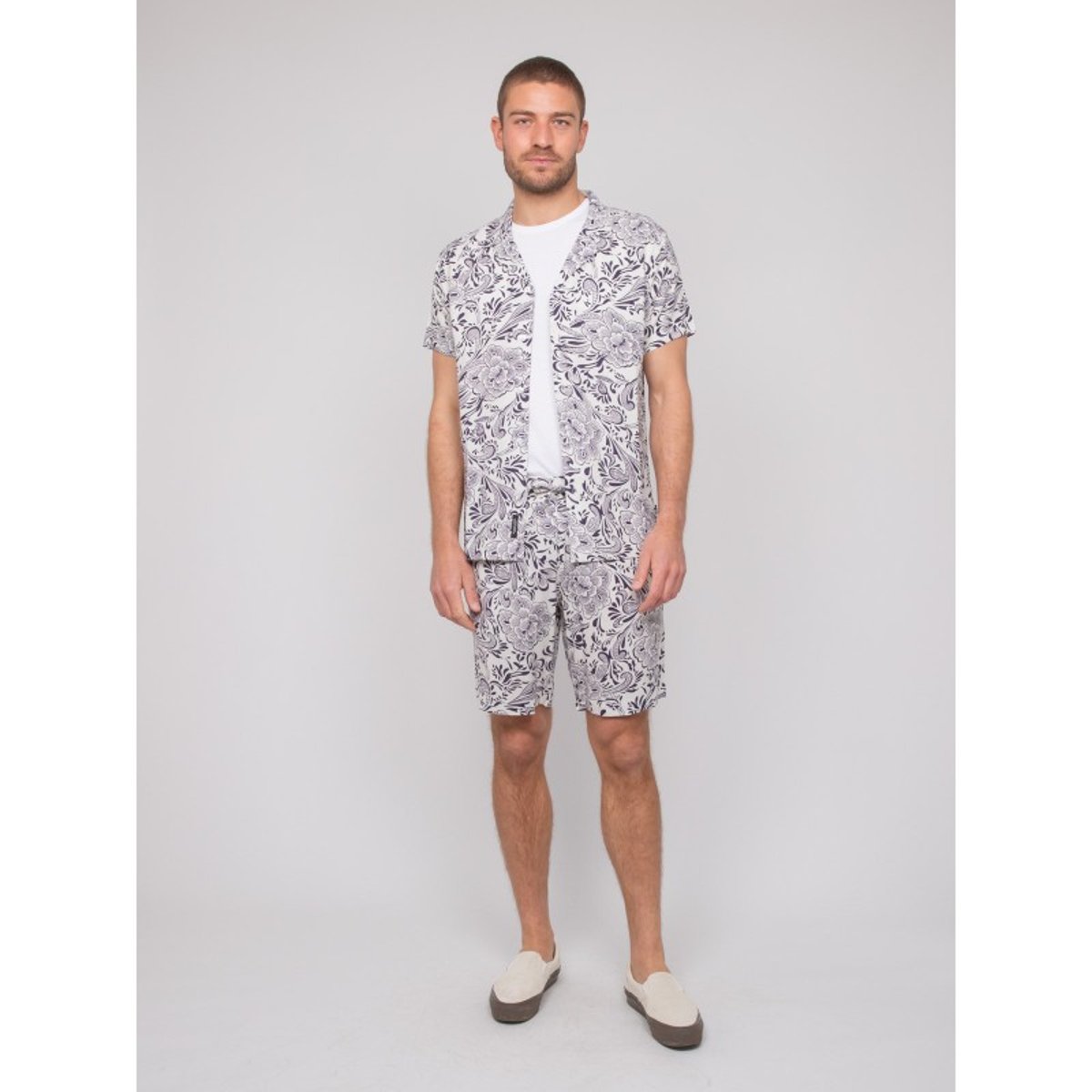 Bermuda Fluide Motifs Bupolo ecru, RITCHIE
