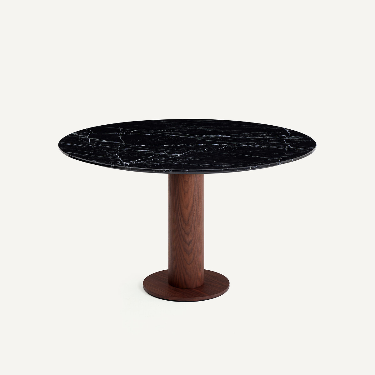 Pied de table plaqué noyer, Talmo noyer, AM.PM
