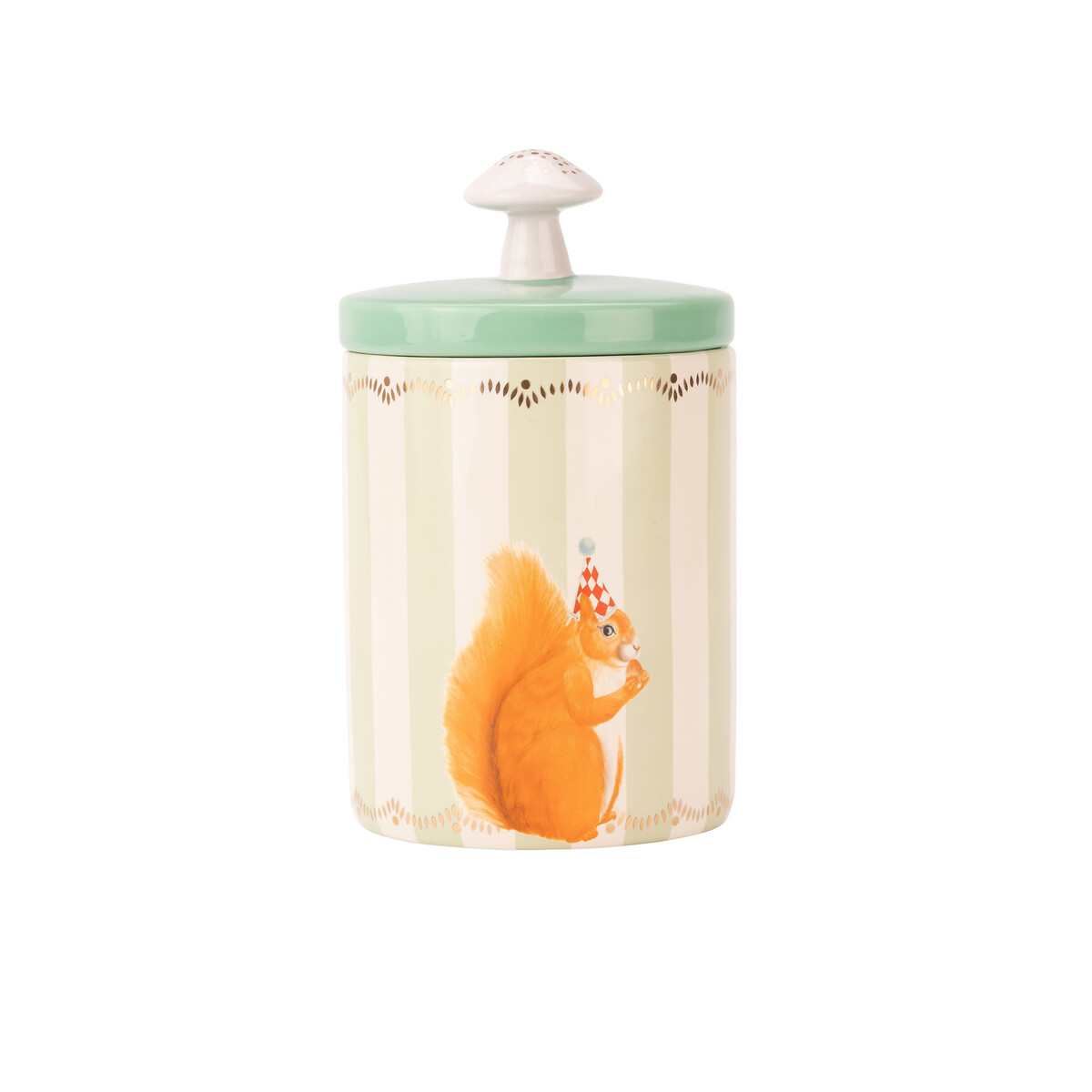 Medium Squirrell Storage Jar multi-coloured, YVONNE ELLEN
