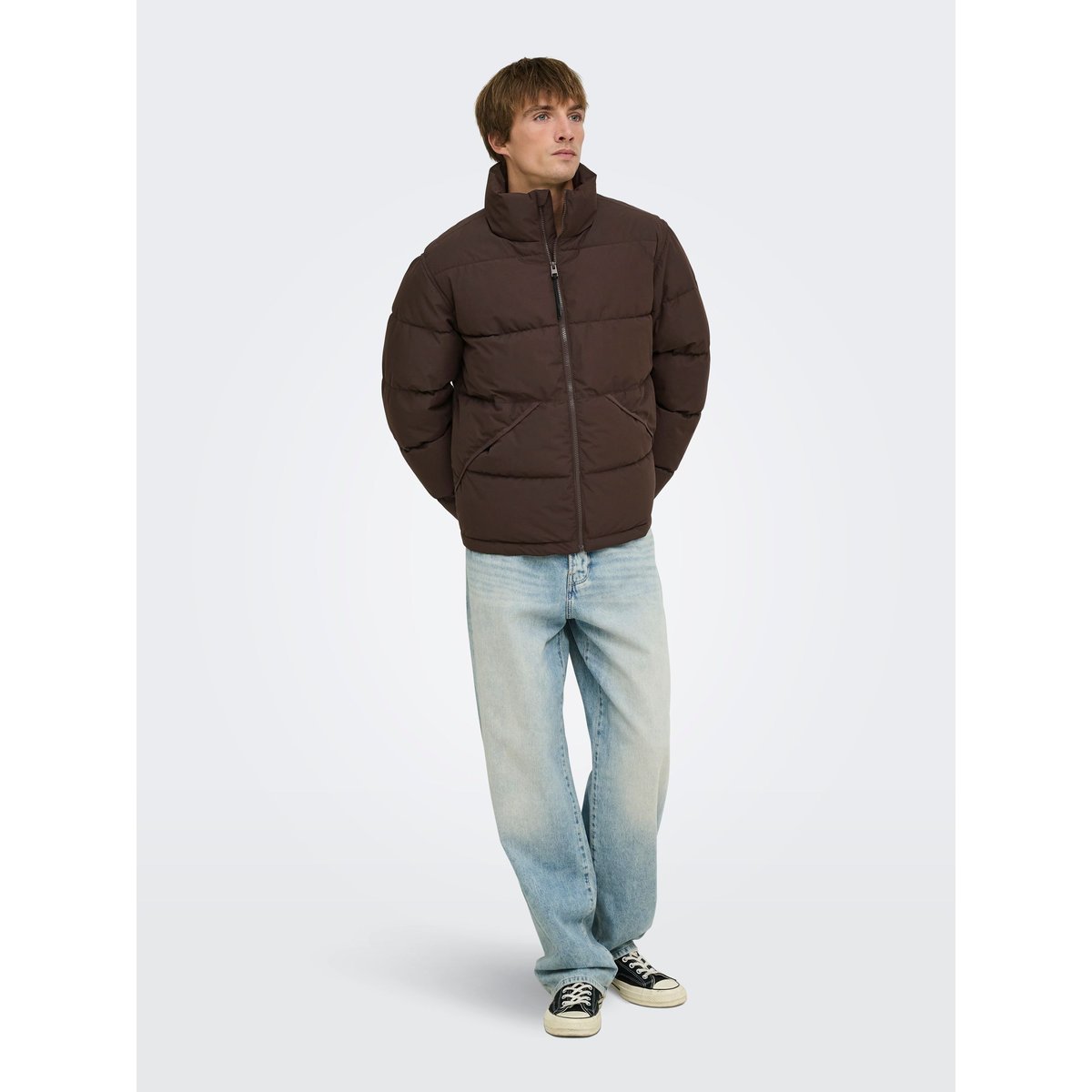 Doudoune marron - coffee bean 1, ONLY & SONS