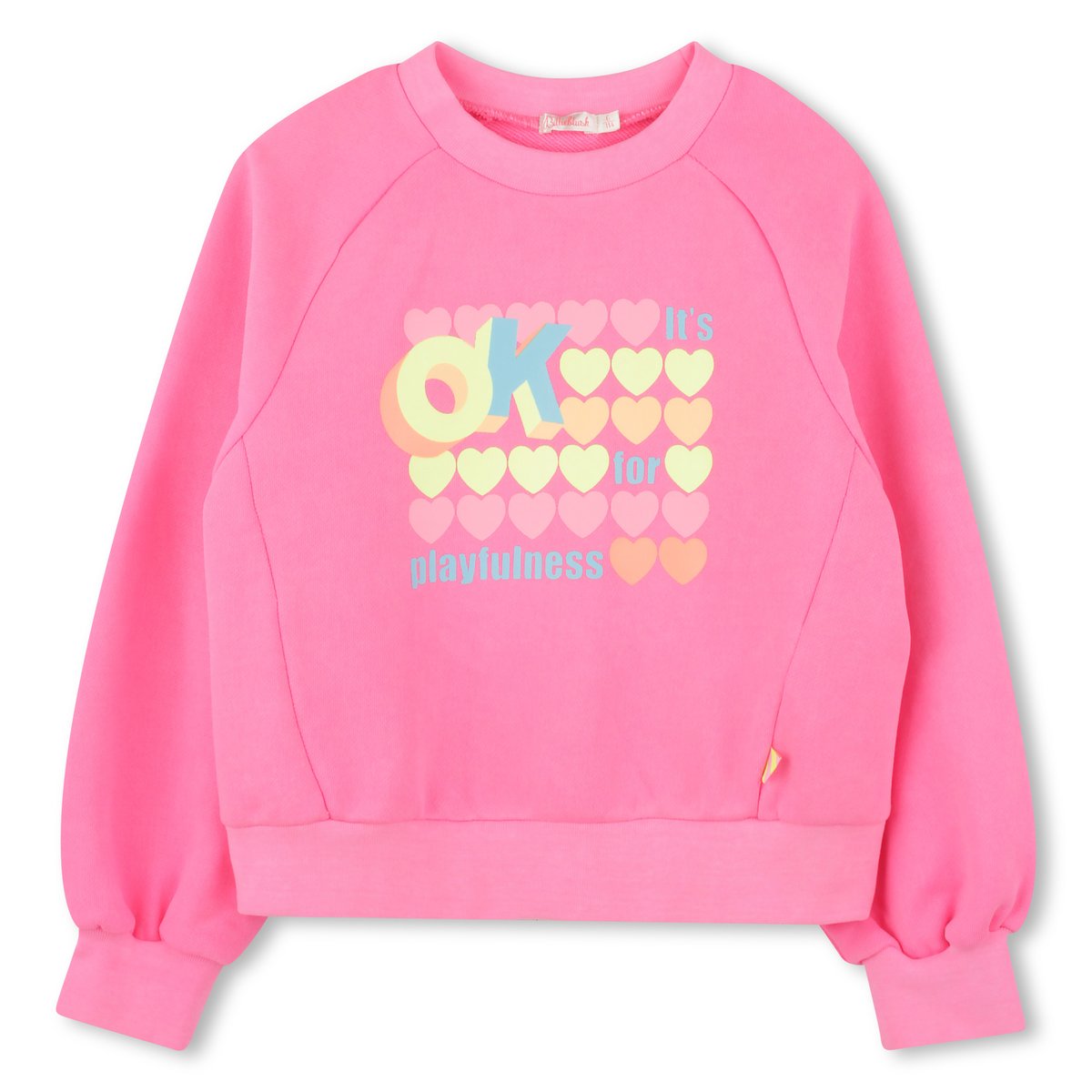 Sweat-shirt teint storm pink, BILLIEBLUSH