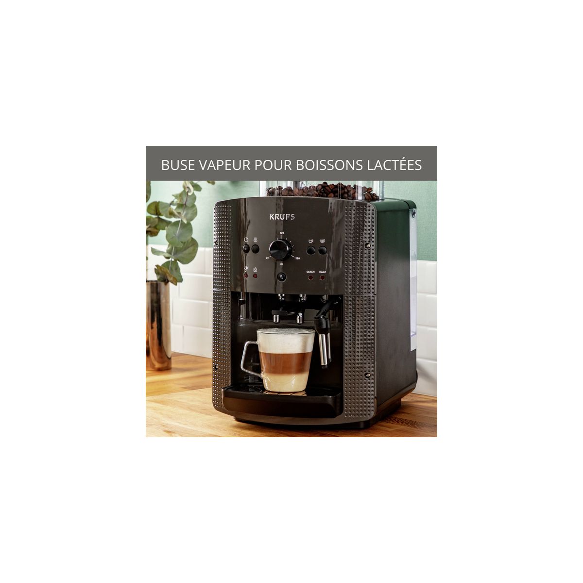 Expresso Broyeur EA810B70 gris, KRUPS