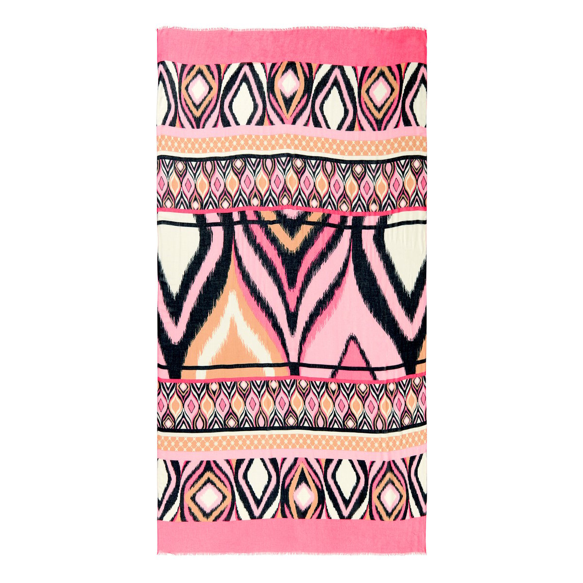 Écharpe basique à impression pink/dark blue, BETTY BARCLAY